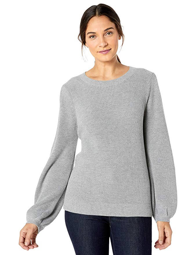 amazon fashion work wear. gray sweater, women's fashion, fall looks