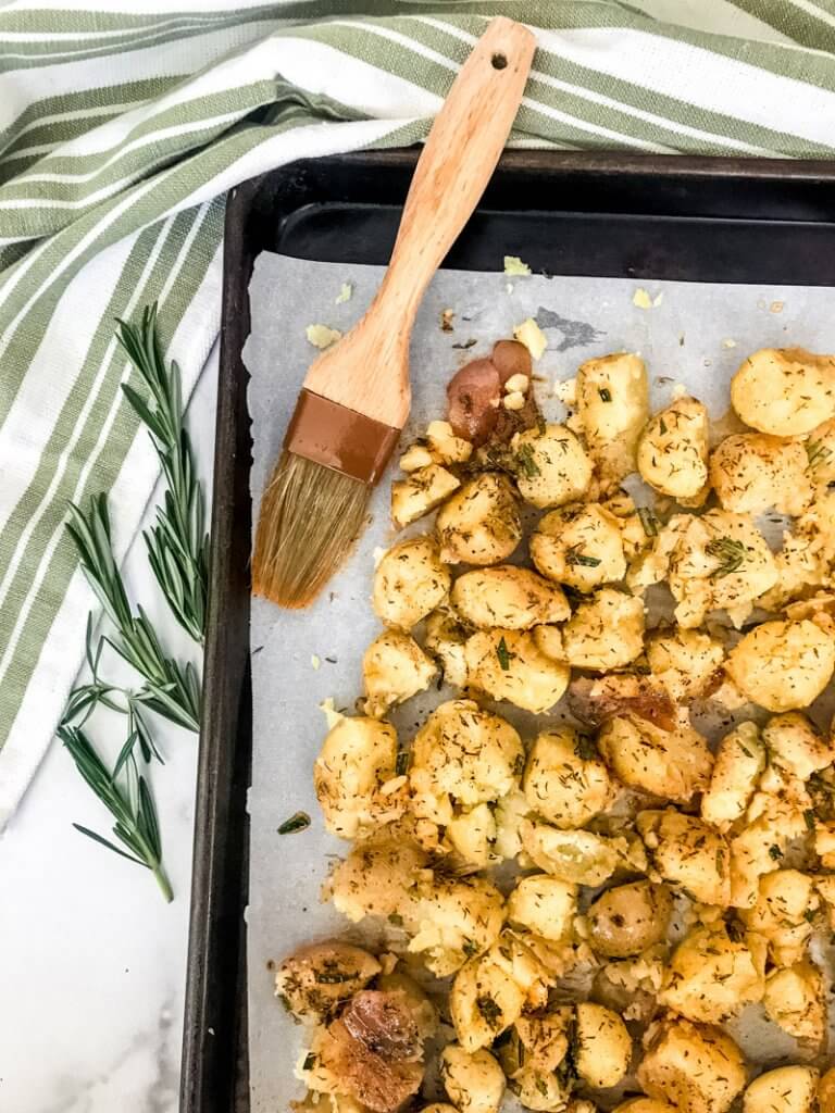 easy smashed potatoes recipe 