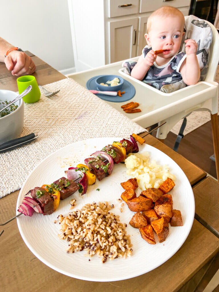 baby led weaning; healthy meal ideas