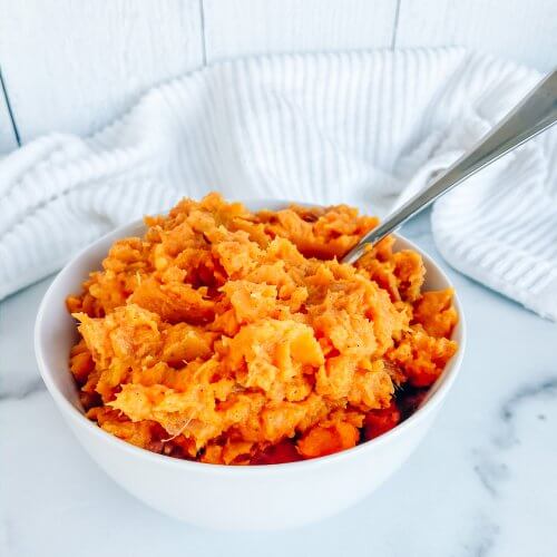 Savory Mashed Sweet Potatoes