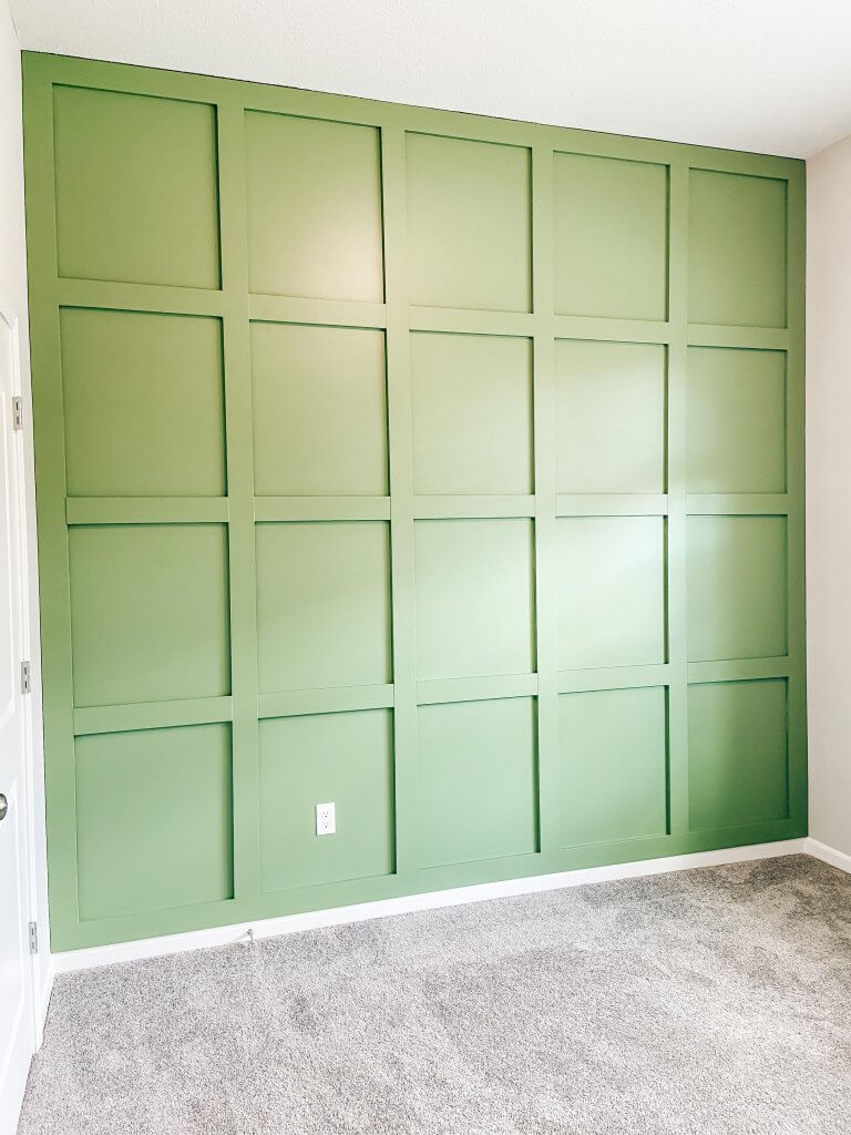 DIY Board and Batten Wall - Wellness For The Win