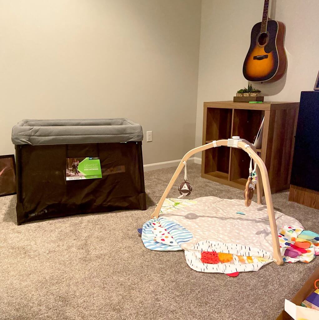 baby registry must haves; playard, pack and play, play gym 