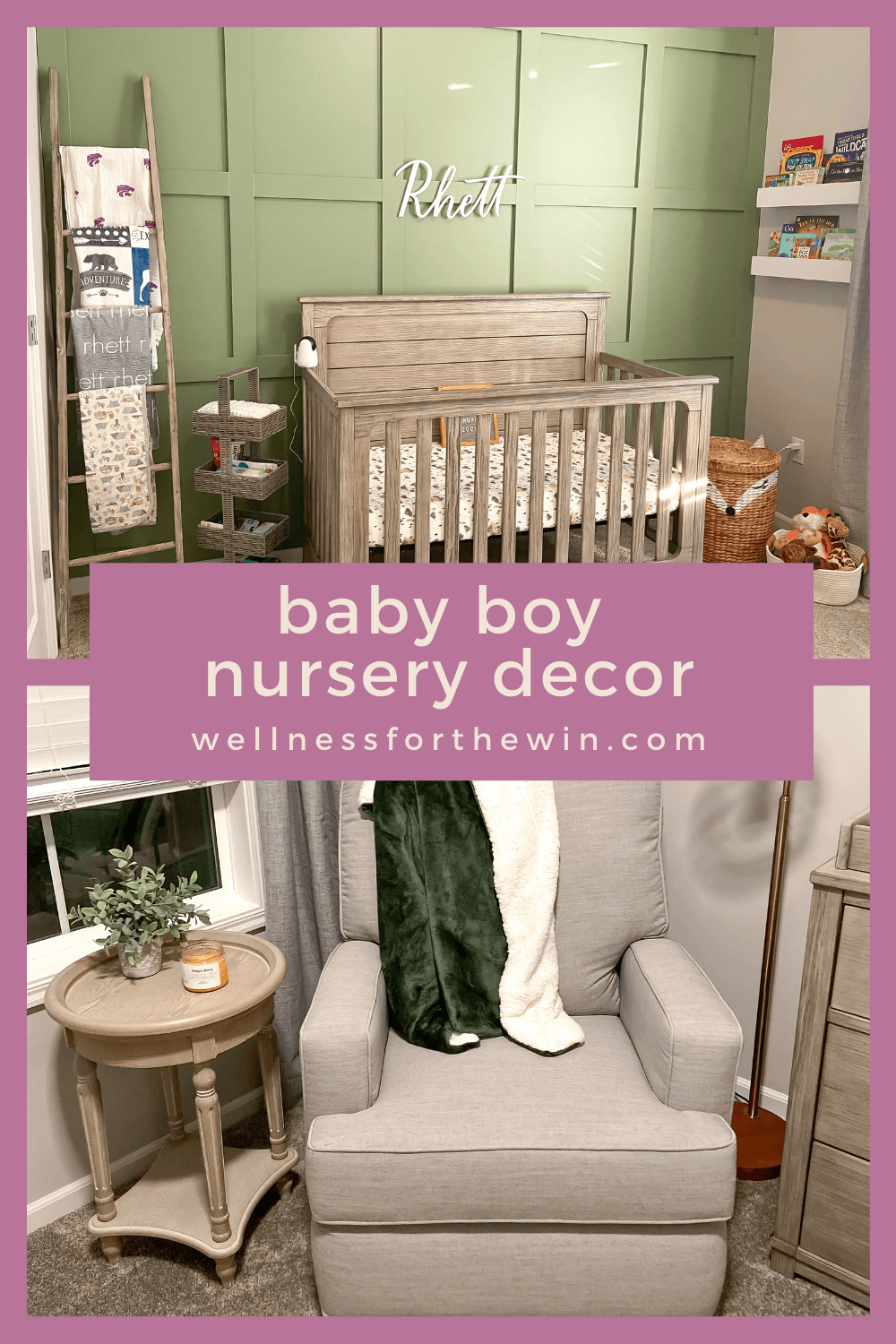Baby Boy Nursery Decor