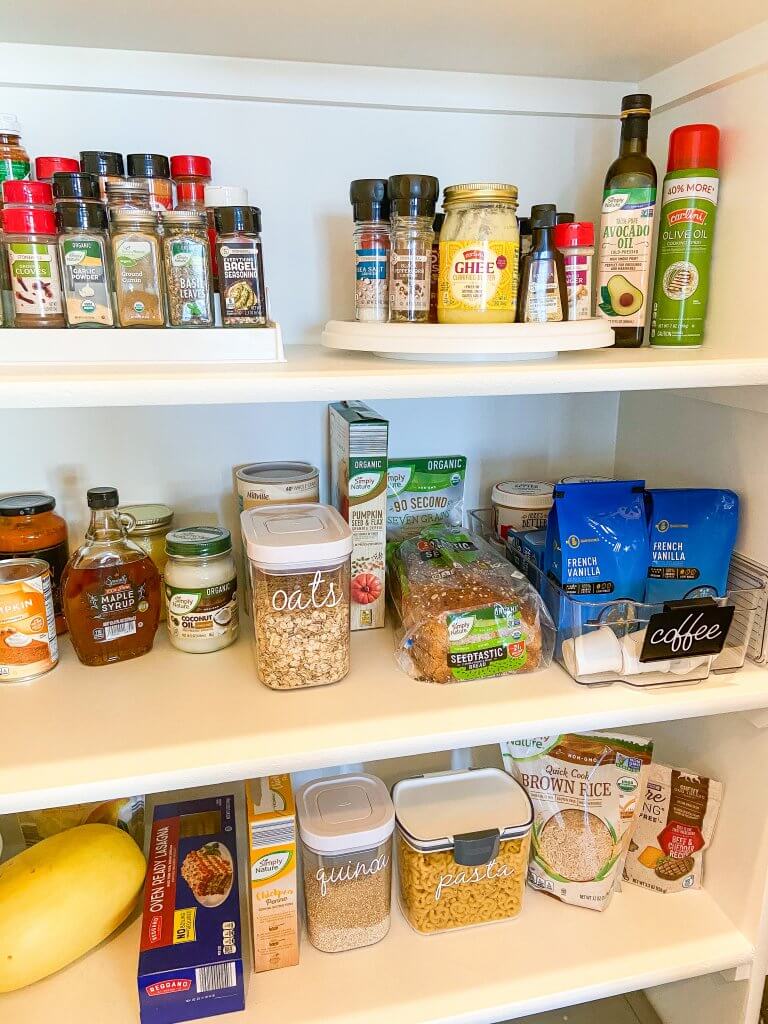 healthy living with ALDI USA; pantry staples, healthy eating