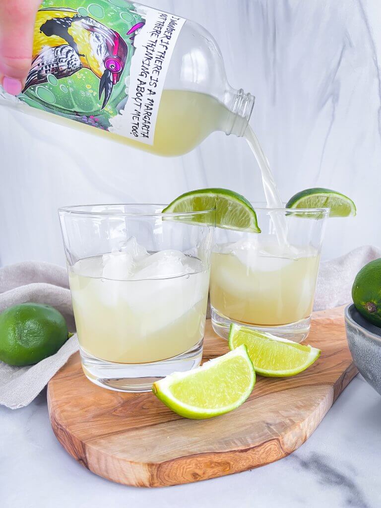 classic margarita on the rocks