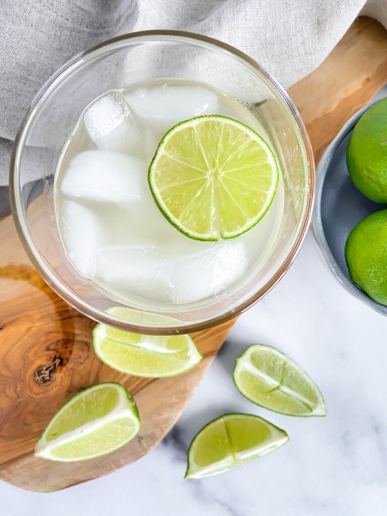 classic margarita on the rocks