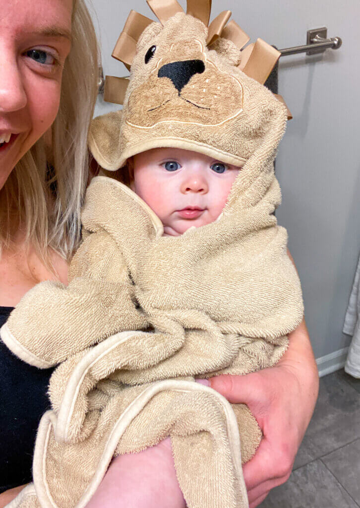baby bath time essentials - towels