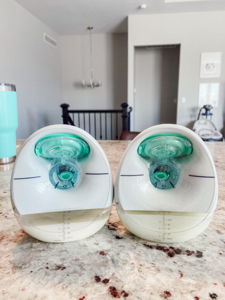 baby registry must haves; elvie hands-free pump